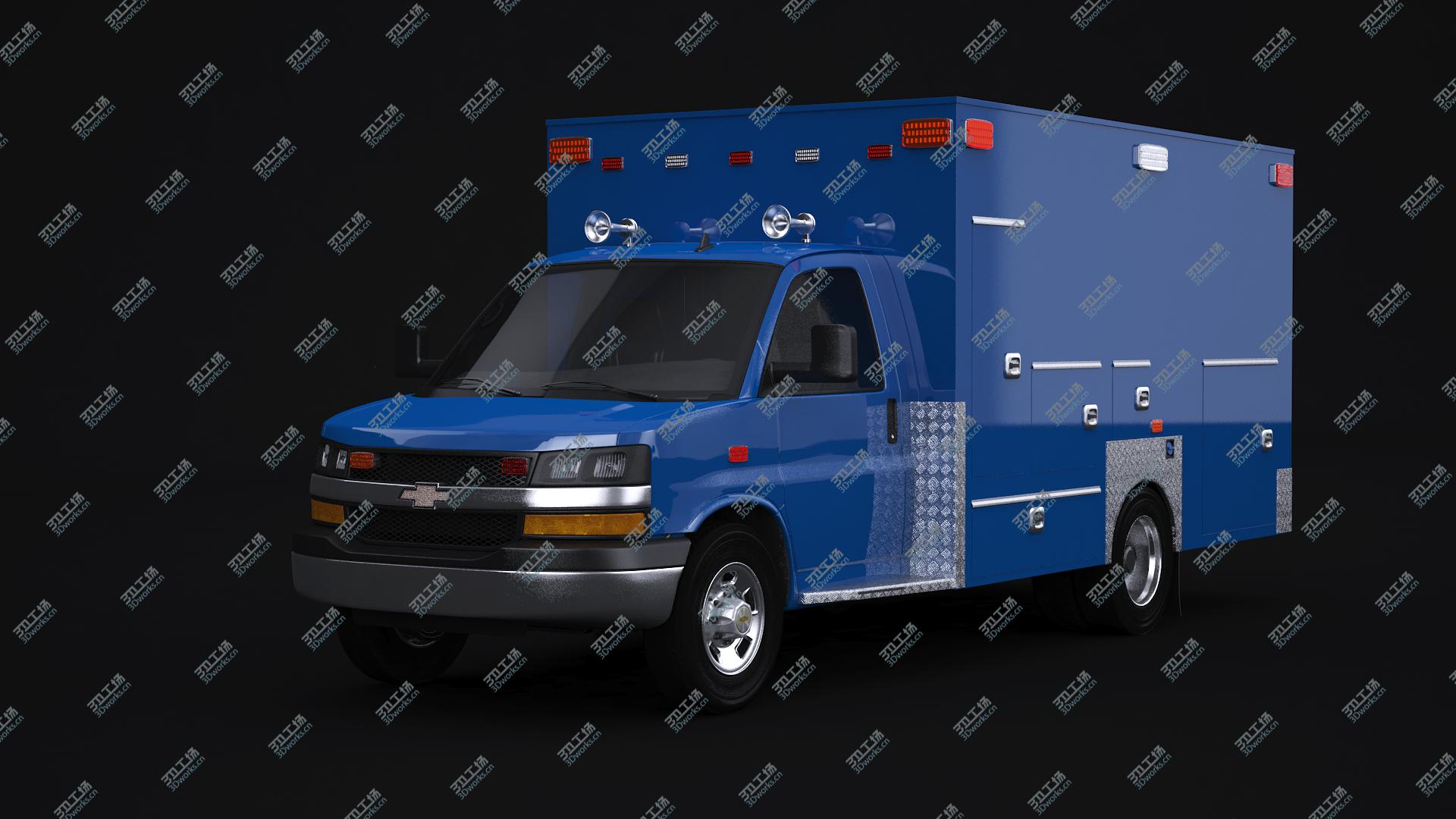 images/goods_img/20210313/3D model 2020 Chevrolet Express EMS Ambulance Collection/1.jpg